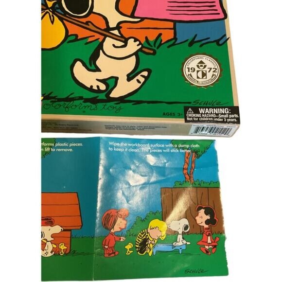 Come Home Snoopy Colorforms Set 1972 Reproduction Peanuts Charles Schultz - Picture 7 of 11